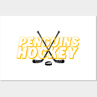 Penguins hockey Posters and Art